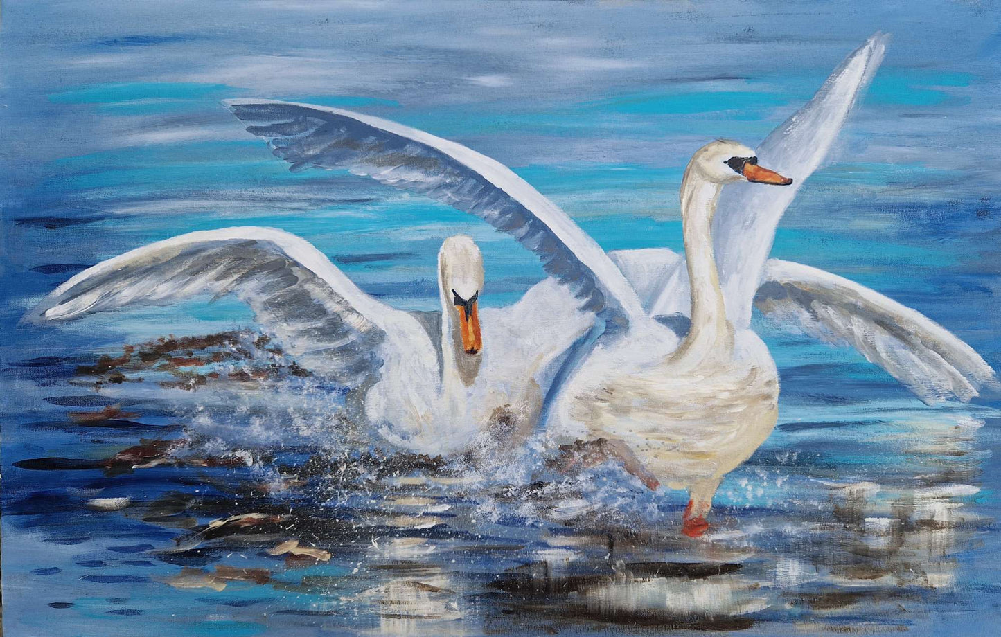 "Swanlife" Limited edition print