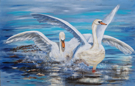 "Swanlife" Limited edition print