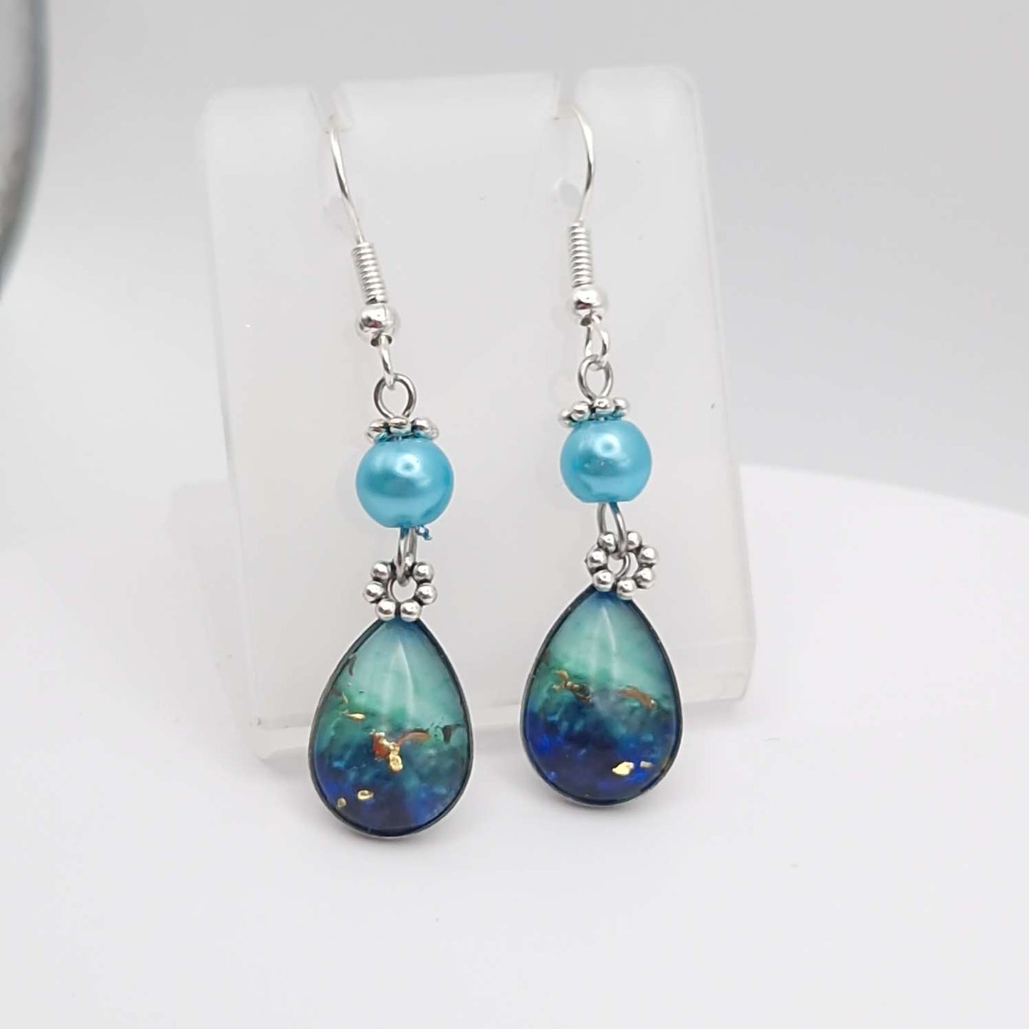 Blue sea Dangle Earrings