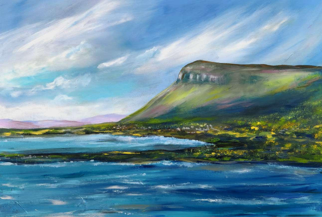 Benbulben Shadow, Original Painting