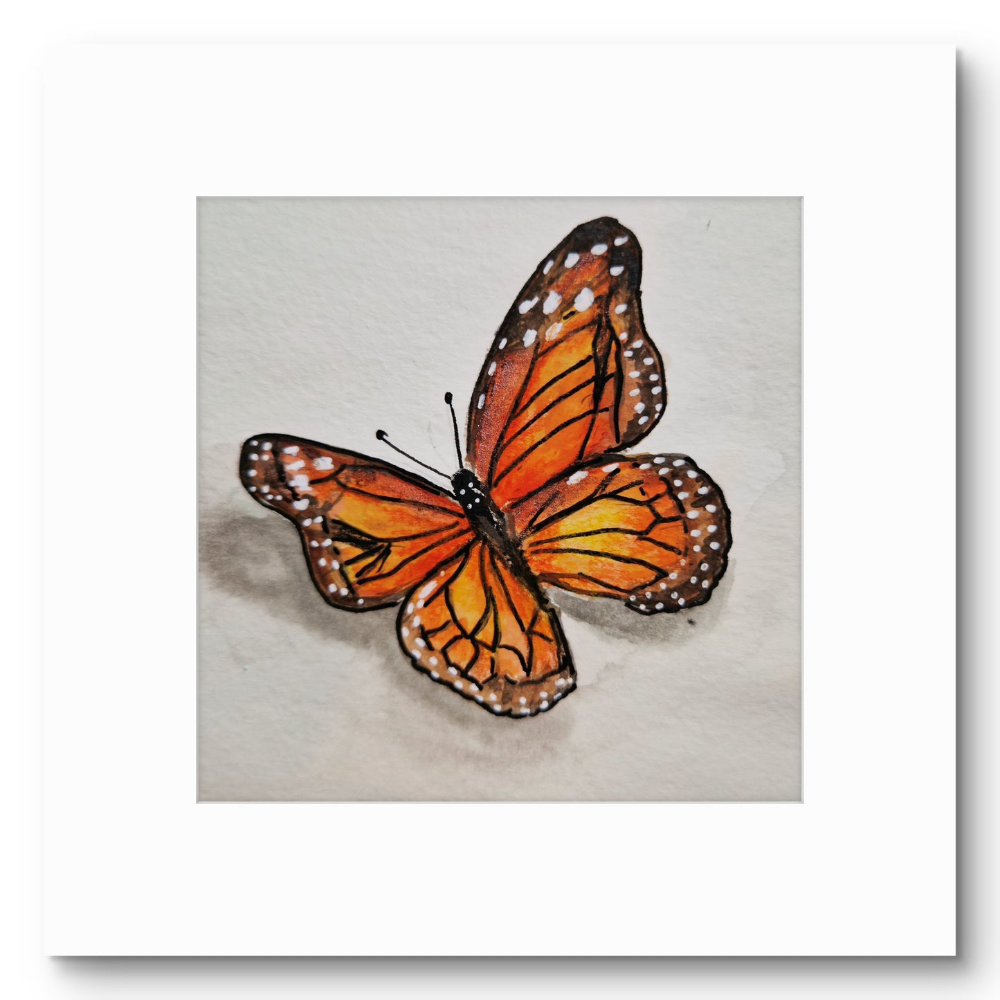 Golden Butterfly Art Print | Irish Limited Edition Gift