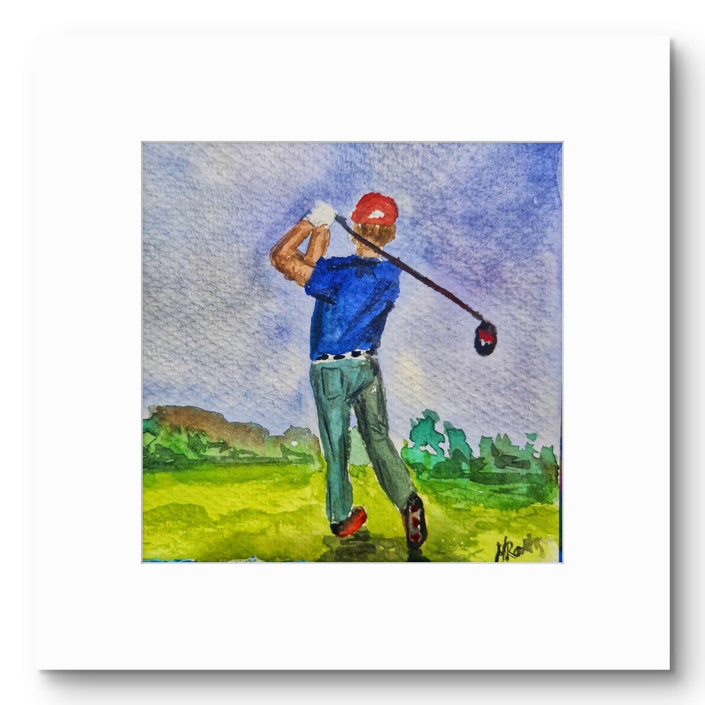 Wildlife and floral collection of Small Framed prints. 7" x7" white wooden frames. Comes with a mini easel for display purposes.