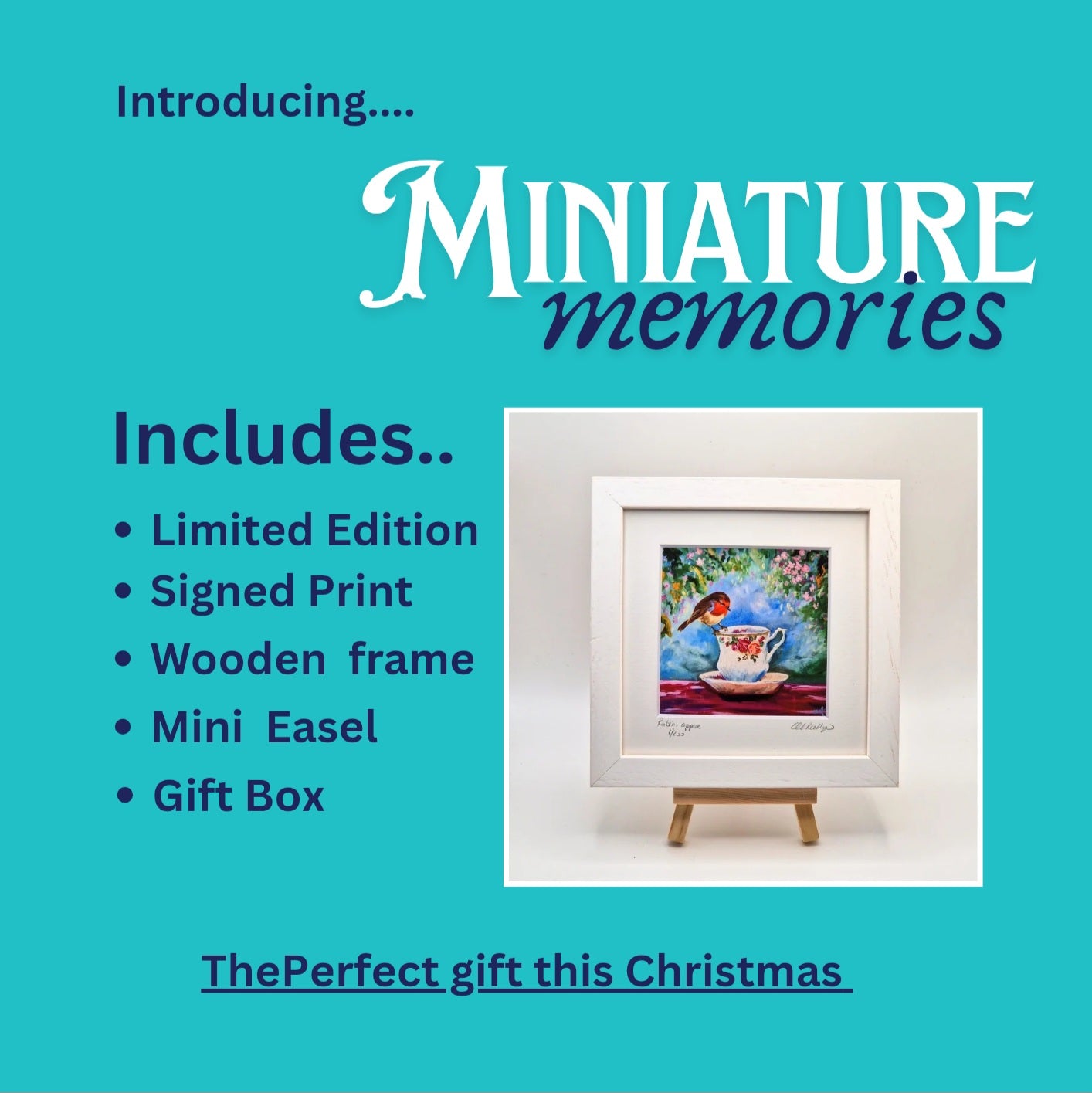 Miniature Framed Limited Edition Prints