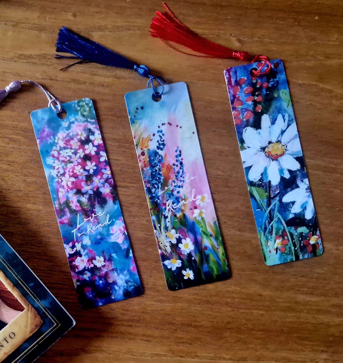 "Love to read"Bookmarks, purchase singly or in a pack.