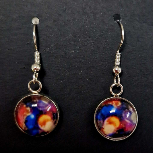Symphony of colour  drop Earrings,